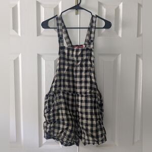 Pyne & Smith Montmartre Check Shorteralls